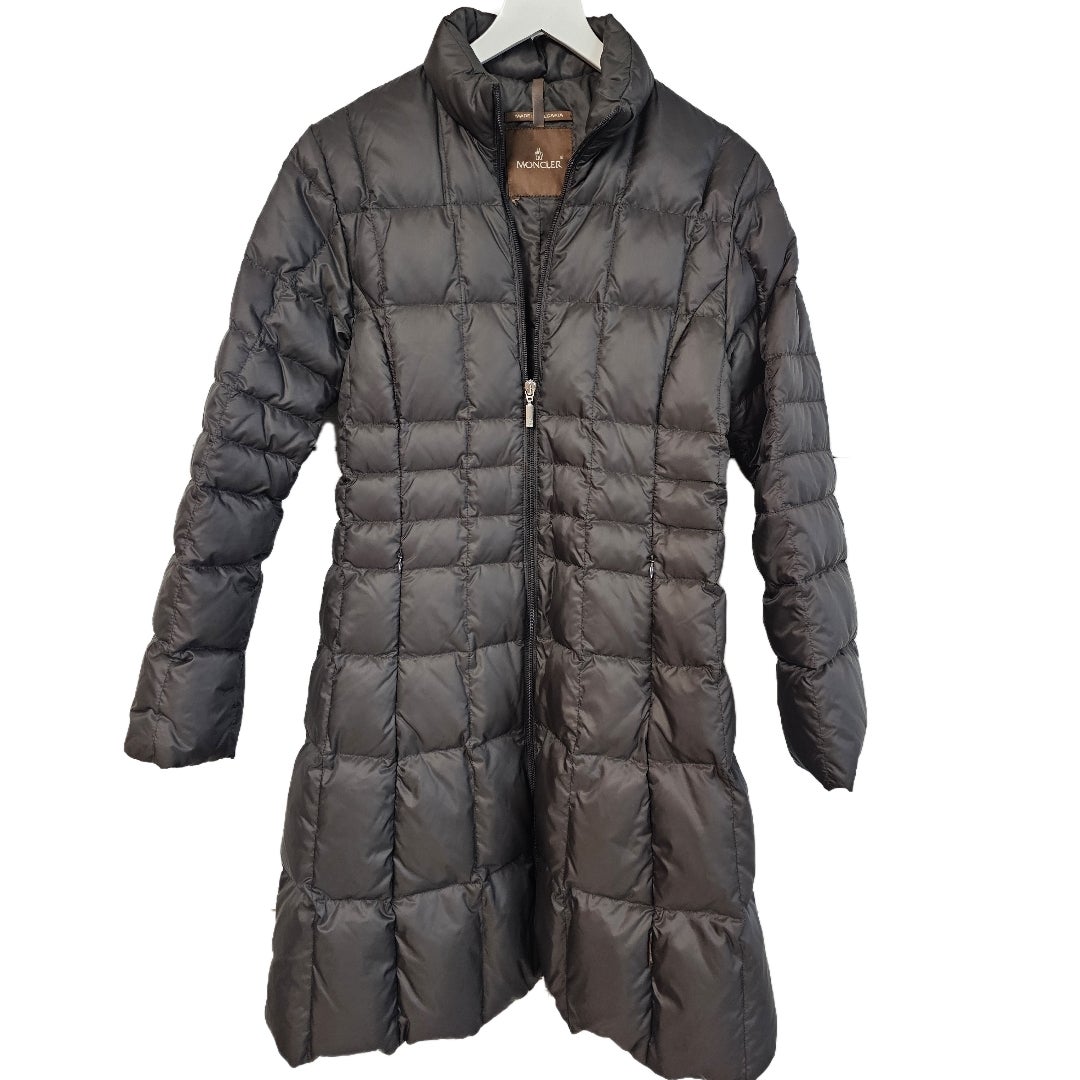 Moncler chocolat top coat